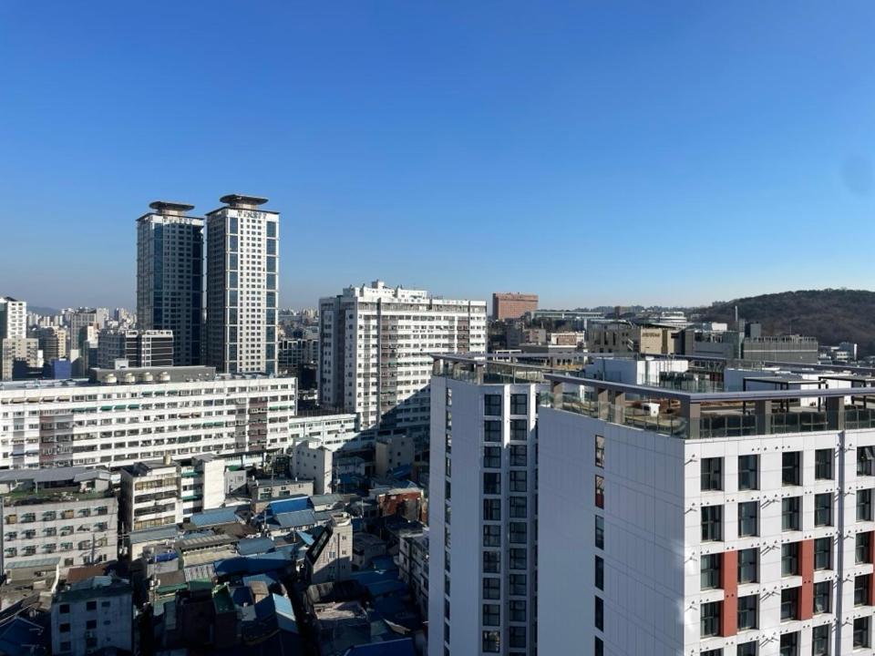 Апартаменты The Share Myeongdong High Floor & Free Gym #Subway Station 3Min #Myeongdong 10Min Сеул Экстерьер фото